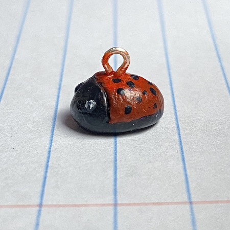 Tiny Ladybug Charm